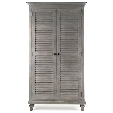 Wardrobe with Shutter Doors